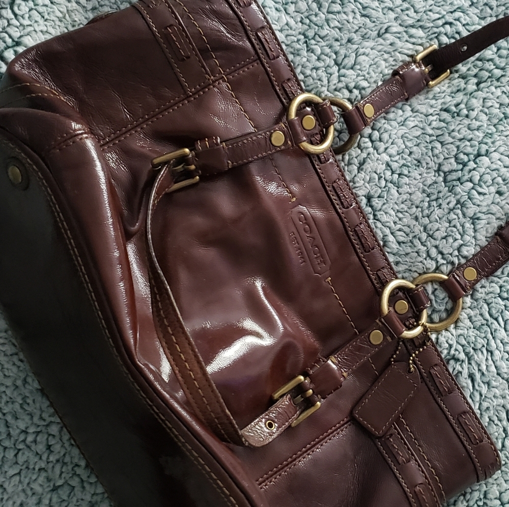 Leather Coach Purse
